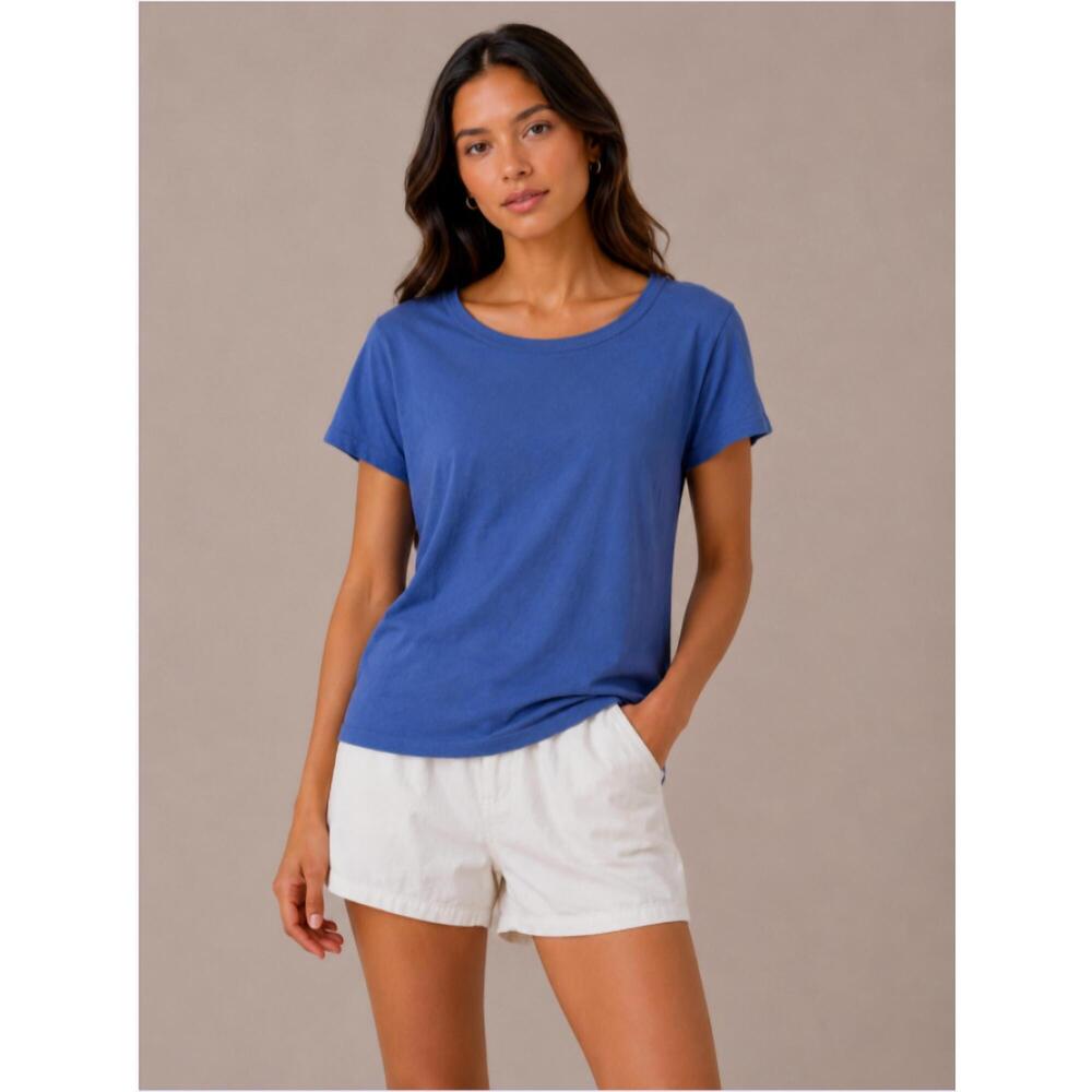 NEW ASHER noe baby tee in periwinkle